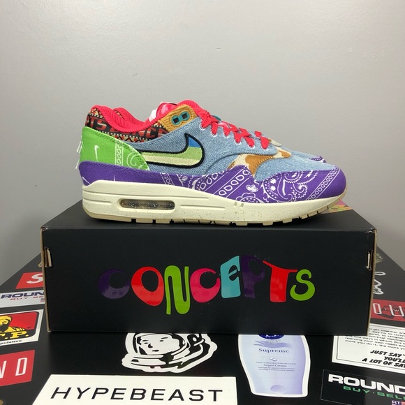 Nike x Concepts Air Max 1 SP "Far Out" Special Box ☮️✌️ - Picture 5 of 7